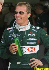 Johnny Herbert relaxed at Montreal